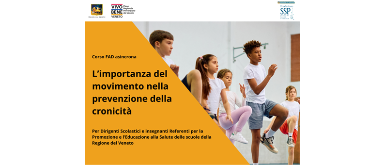 L’importanza del movimento nella prevenzione della cronicità - edizione per le Scuole